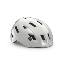 MET E-Mob Mips kerékpáros sisak [fényes fehér, 58-61 cm (L)] kerékpáros sisak