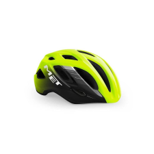 MET Idolo unisex bukósisak, M-es méret (52-59 cm), fluo sárga-fekete kerékpáros sisak