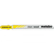 METABO 25 db szúrófűrészlap &quot;clean wood&quot; 74/ 2,5 mm (623608000) fűrészlap