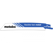 METABO 5 db kardfűrészlap &quot;flexible fast metal&quot; 150 x 0,9 mm (626566000) fűrészlap