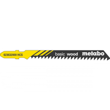 METABO 5 db szúrófűrészlap "basic wood" 74/ 3,0 mm (623632000) fűrészlap