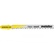 METABO 5 db szúrófűrészlap &quot;clean wood&quot; 74 mm/progr. (623923000) fűrészlap