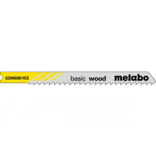 METABO 5 db U szúrófűrészlap &quot;basic wood&quot; 74/ 3,0mm (623945000) fűrészlap