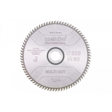 METABO Fűrészlap "multi cut - professional", 220x30, Z80 FZ/TZ, 10° (628084000) fűrészlap