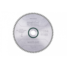 METABO Fűrészlap "multi cut - professional", 254x30, Z80 FZ/TZ, 5° (628093000) fűrészlap