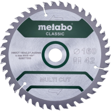 METABO MultiCut Classic Körfűrészlap Ø 160mm 42 fog (628277000) barkácsgép tartozék