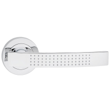 METAL-BUD ASTRA ajtóajtókilincs kerek rozettás króm WC zár és alkatrészei