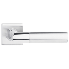 METAL-BUD BOLD ajtóajtókilincs szögletes rozettás rozsdamentes acél PZ zár és alkatrészei