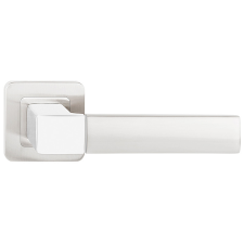 METAL-BUD BRERA/TREND ajtókilincs kerek rozettás szálcsiszolt nikkel Csak kilincs felső rozettán zár és alkatrészei