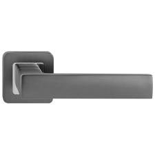 METAL-BUD BRERA/TREND ajtókilincs kerek talp grafit-króm PZ zár és alkatrészei