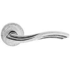 METAL-BUD CHIARA ajtókilincs kerek rozettás antik nikkel PZ zár és alkatrészei