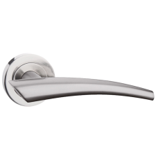 METAL-BUD IDEA ajtókilincs kerek rozettás szálcsiszolt nikkel BB zár és alkatrészei