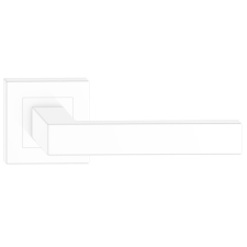 METAL-BUD TOPAZ NÉGYZET ALAKÚ AJTÓajtókilincs FEHÉRRE FESTVE BB zár és alkatrészei