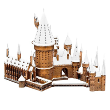 Metal Earth 3D puzzle Harry Potter: Zasněžený Bradavický hrad (ICONX) puzzle, kirakós