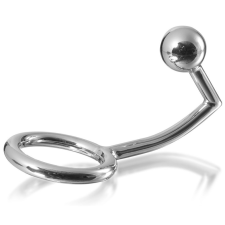 METAL HARD Metal Hard – 45mm anális betéttel ellátott péniszgyűrű anál