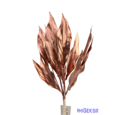  Metál műzöld csokor 14 - Réz dekorációs kellék