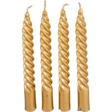  Metál nagy csavart arany 200mm (db ár) 30db/csom gyertya