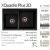 METALAC Quadro plus 2D XGranit Fekete mosogató 780x500/195/195mm 171004