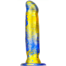 MetallicAnal Fantasy Dildo Marbex 19 x 4cm kék-arany műpénisz, dildó