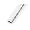 Metalproduct Lemez szegő U profil 20x5 mm perforált lemez keret 2-3-5-8 mm vastag lemezhez rozsdamentes acél 2500 mm szál saválló inox