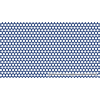 Metalproduct Perforált lemez horganyzott 1000x2000x1mm tábla 10mm lyuk Körlyukasztás átlós osztással Szabad áteresztő felület: 54%
