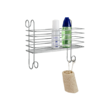 METALTEX 403801 Radius törölközőtartó tárolóval fürdőszoba kiegészítő