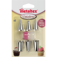 METALTEX Rozsdamentes Metaltex diszítőcső készlet csatlakozóval sütés és főzés