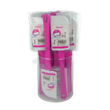  Metaltex Spatula Készlet, Fuchsia – 2 db Műanyag Tészta Kezelő Eszköz konyhai eszköz