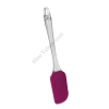  Metaltex Szilikon Spatula – Átlátszó Nyél, Ideális Krémfelvitelhez