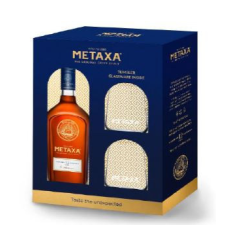 Metaxa 12* 0,7l 2pohár Brandy jellegű szeszesital [40%] konyak, brandy