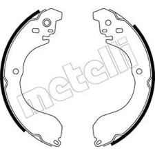 METELLI fékpofakészlet 53-0296 autóalkatrész
