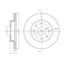 METELLI Féktárcsa METELLI 23-1138C féktárcsa