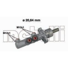 METELLI Főfékhenger METELLI 05-0493 fékbetét