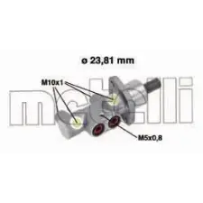 METELLI Főfékhenger METELLI 05-0704 fékbetét