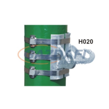  METZ H020 Átfeszítő horog faoszlopra tűzihorganyzott acél, szalagrögzítéshez horog