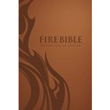 Mev Fire Bible: Brown Leather-Like Cover - Modern English Version – Passio Faith idegen nyelvű könyv