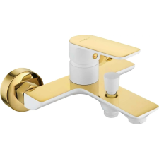 Mexen Alfa Kádtöltő Csaptelep - Fehér/Arany csaptelep