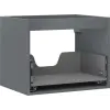 Mexen Box-A mosdószekrény korpus 60 cm, 1 fiók, grafit matt - 91AX0-0600-470-1-66