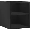 Mexen Box-A nyitott szekrény polccal 40 cm, fekete matt - 91AX2-0400-470-0-71