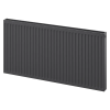 Mexen C21 lemezradiátor 400 x 1100 mm, oldalsó csatlakozás, 1019 W, antracit - W421-040-110-66