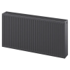 Mexen C33 lemezradiátor 500 x 2200 mm, oldali csatlakozás, 4446 W, antracit - W433-050-220-66