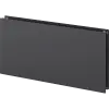 Mexen CHF20 Higiénikus Lapos radiátor 600 x 400 mm, oldalirányú csatlakozás, 401 W, antracit - W420HF-060-040-66