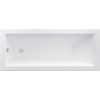 Mexen Cubik 130 x 70 cm-es téglalap alakú kád, fehér - 55031307000