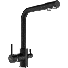 Mexen Duero  mosogató csaptelep  , fekete patat  - 671600-76 Konyhai csap csaptelep