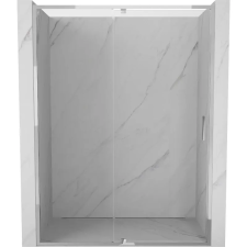 Mexen Exo zuhanyajtó nyíló 145 cm, átlátszó, króm - 819-145-000-01-00 fürdőkellék