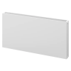 Mexen Flat CF22 panelradiátor 900 x 800 mm, oldalsó csatlakozás, 1759 W, fehér - W422F-090-080-00