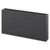 Mexen Flat CF33 fali radiátor 500 x 1400 mm, oldalsó csatlakozás, 2661 W, antracit - W433F-050-140-66