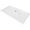 Mexen Flat téglalap alakú slim zuhanytálca  130 x 70 cm, Fehér, szifon Króm - 40107013