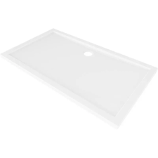 Mexen Flow téglalap alakú slim zuhanytálca 140 x 70 cm, fényes fehér - 46R107014 fürdőkellék