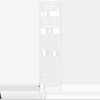 Mexen Hades 1500 x 500 mm-es elektromos radiátor, 900 W, fehér - W104-1500-500-2900-20